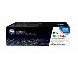 Картридж HP 125A color 3-pack, CF373AM, фото 