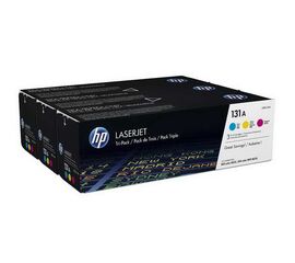 Картридж HP 3-pack 131A color, U0SL1AM, фото 