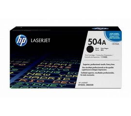 Картридж HP 504A черный, CE250A, фото 