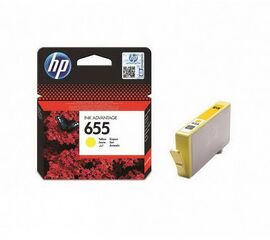 Картридж HP 655 желтый, CZ112AE, фото 