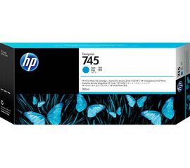 Картридж HP 745 голубой 300 ml, F9K03A, фото 