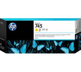 Картридж HP 745 желтый 300 ml, F9K02A, фото 