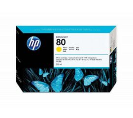 Картридж HP 80 желтый 350 ml, C4848A, фото 
