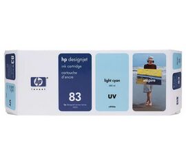 Картридж HP 83 Light голубой UV 680 ml, C4944A, фото 