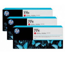 Картридж HP 3-pack 771C chromatic red, B6Y32A, фото 