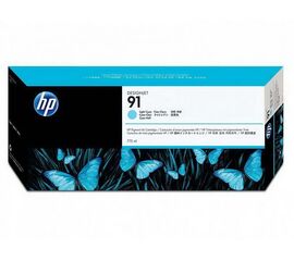 Картридж HP 91 Light голубой, C9470A, фото 