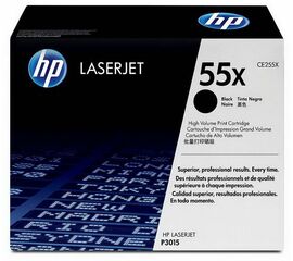 Картридж HP 55X черный, CE255X, фото 