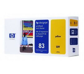 Печатающая головка HP 83 желтый UV, C4963A, фото 