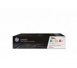 Картридж HP 126A Color 3-pack, CF341A, фото 