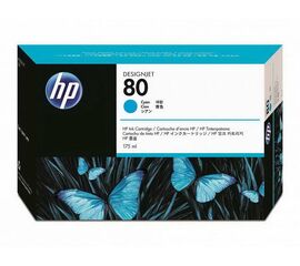 Картридж HP 80 голубой 175 ml, C4872A, фото 
