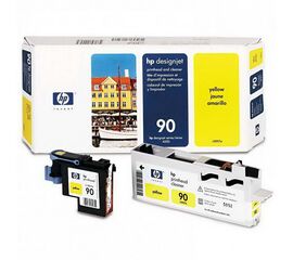 Печатающая головка HP 90 желтый, C5057A, фото 