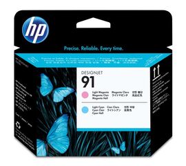 Печатающая головка HP 91 Light голубой, C9462A, фото 