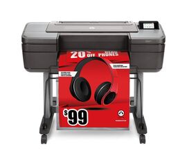 Плоттер HP Designjet Z6 24" PostScript T8W15A, фото 