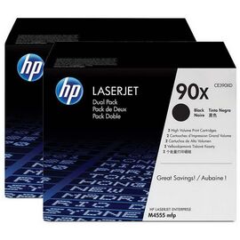 Картридж HP 2-pack 90X черный, CE390XD, фото 