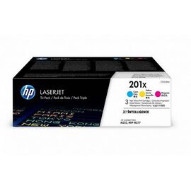 Картридж HP 201X Color 3-pack, CF253XM, фото 