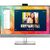 Монитор с веб-камерой HP EliteDisplay E273m 27", IPS, FullHD 1920x1080, 16:9, 1000:1, 5ms, 178°/178°, VGA, HDMI, USB 3.0x2, DisplayPort, WebCam, Speakers, 1FH51AA, фото 