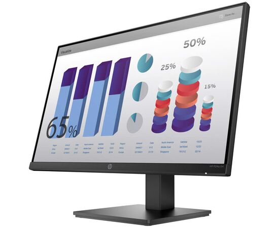 Монитор HP P24q G4 23.8" IPS Чёрный, 8MB10AA, фото , изображение 2
