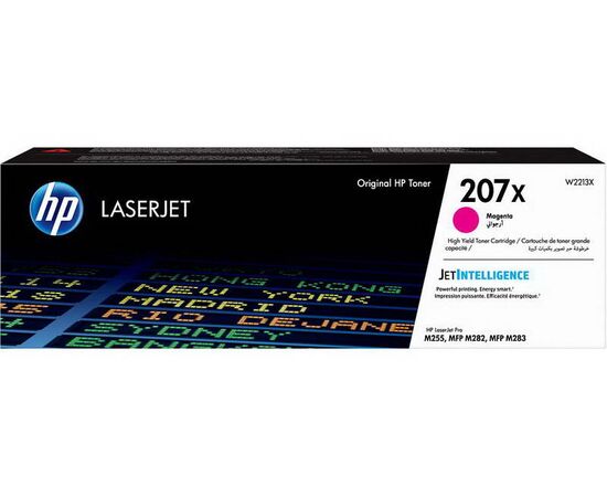 Картридж HP 207X пурпурный, W2213X, фото 