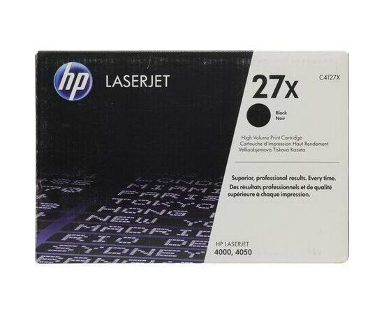 Картридж HP 27X черный, C4127X, фото 