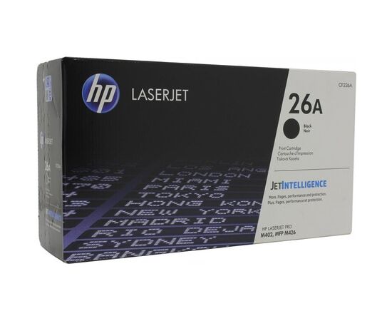 Картридж HP 26A черный, CF226A, фото 