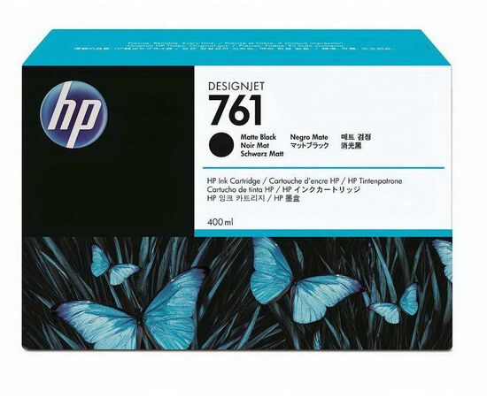 Картридж HP 761 Matte черный 400 ml, CM991A, фото 