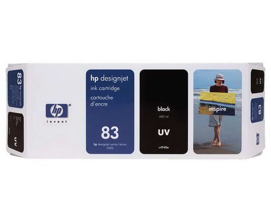 Картридж HP 83 черныйUV 680 ml, C4940A, фото 
