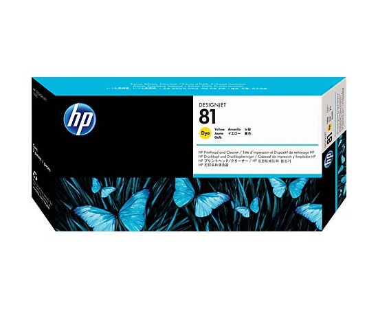 Печатающая головка HP 81 желтый, C4953A, фото 