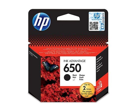 Картридж HP 650 черный, CZ101AE, фото 