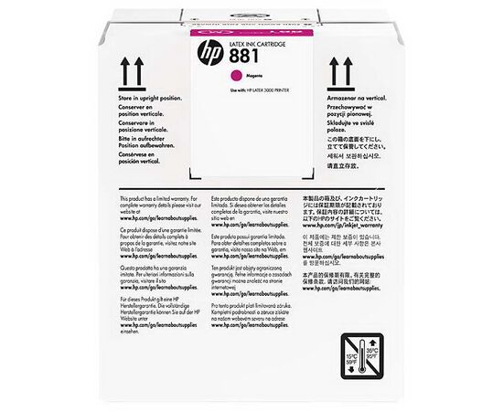 Картридж HP 881 пурпурный Latex 5L, CR332A, фото 