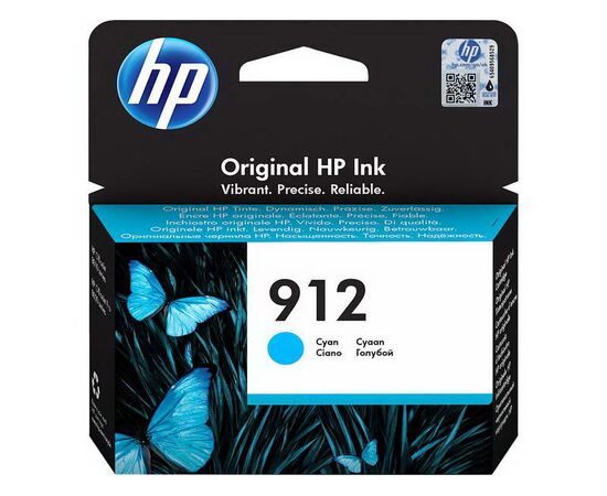 Картридж HP 912 голубой Original, 3YL77AE, фото 