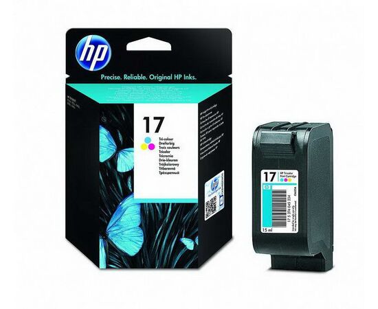 Картридж HP 17 Tri-Color, C6625A, фото 