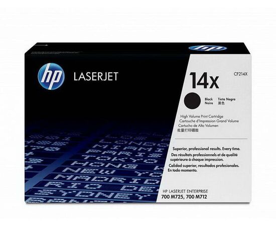 Картридж HP 14X черный, CF214X, фото 