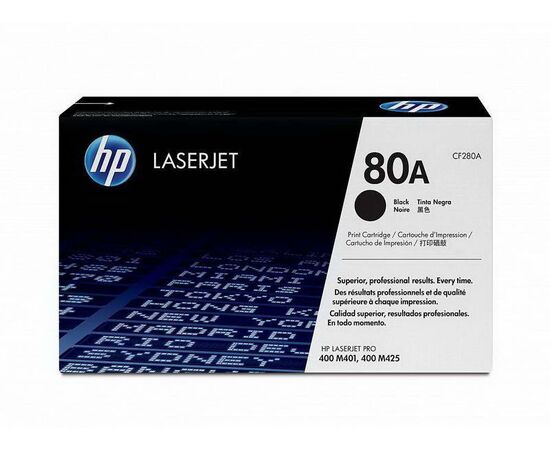 Картридж HP 80A черный, CF280A, фото 