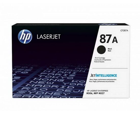 Картридж HP 87A черный, CF287A, фото 