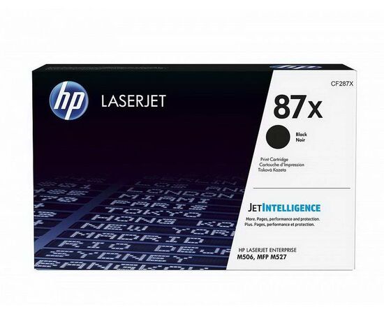 Картридж HP 87X черный, CF287X, фото - hpstore.by Картридж HP 87X черный, CF287X, фото