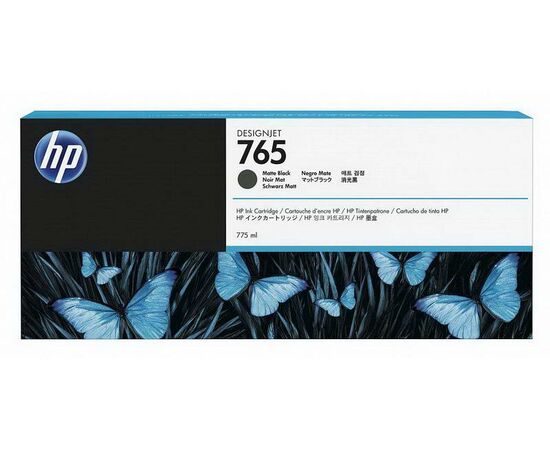 Картридж HP 765 Matte черный, F9J55A, фото 