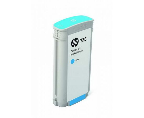 Картридж HP 728 голубой 130 ml, F9J67A, фото 
