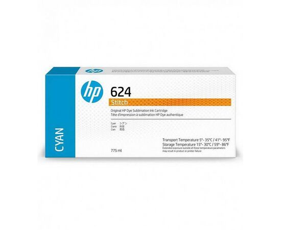 Картридж HP 624 голубой Stitch, 2LL54A, фото 