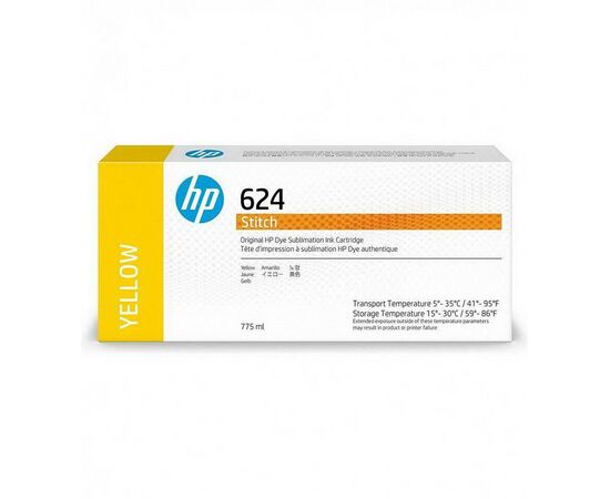 Картридж HP 624 желтый Stitch, 2LL56A, фото 