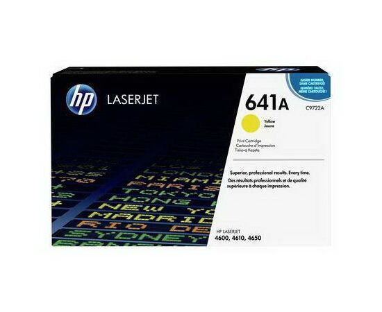 Картридж HP 641A желтый, C9722A, фото 