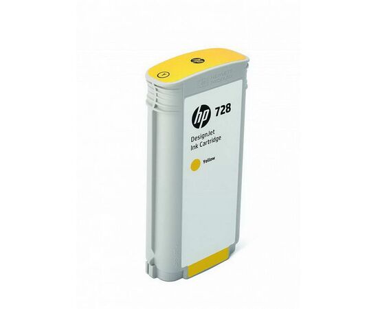 Картридж HP 728 желтый 130 ml, F9J65A, фото 