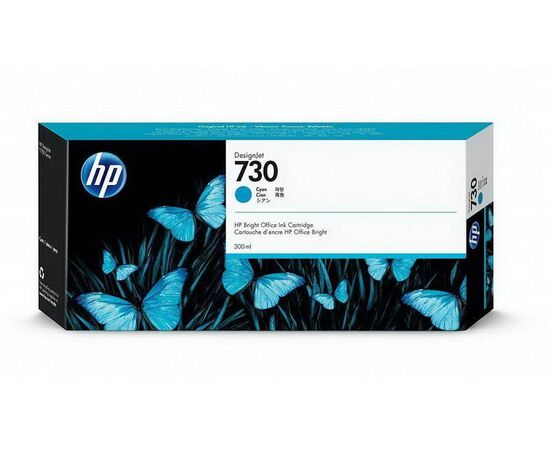 Картридж HP 730 голубой, P2V68A, фото 