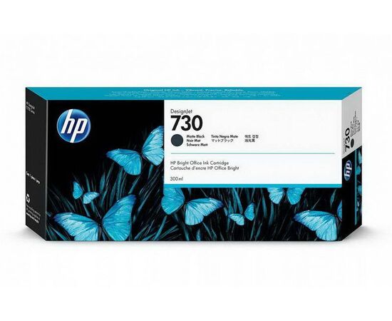Картридж HP 730 Matte черный, P2V71A, фото 