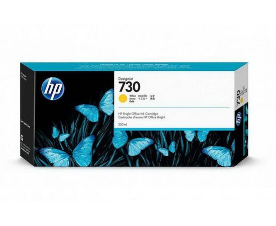 Картридж HP 730 желтый, P2V70A, фото 