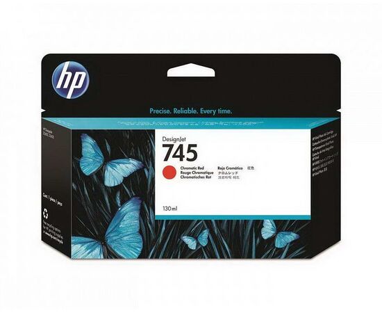 Картридж HP 745 Chromatic Red 130 ml, F9K00A, фото 