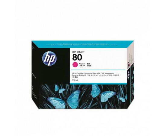 Картридж HP 80 пурпурный 350 ml, C4847A, фото 