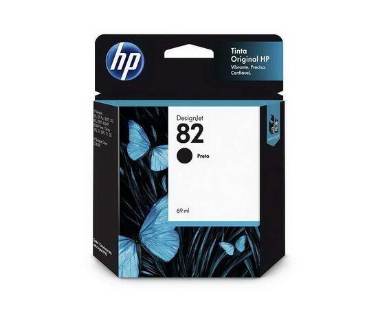 Картридж HP 82 черный, CH565A, фото 