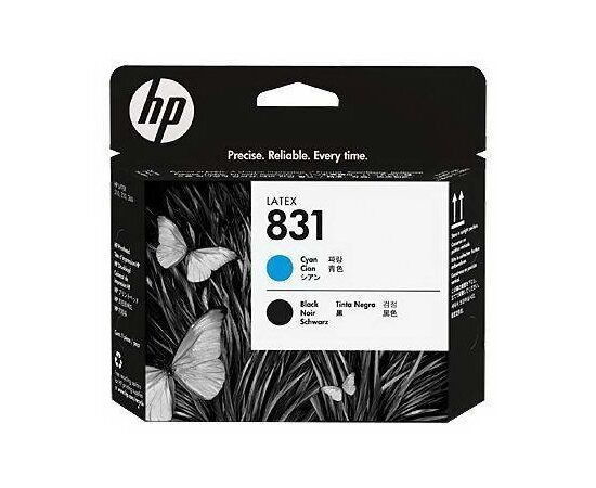 Печатающая головка HP 831 голубой-черный, CZ677A, фото 