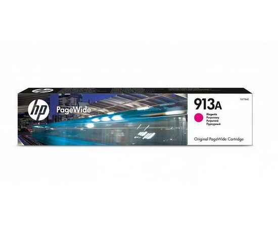 Картридж HP 913A пурпурный, F6T78AE, фото 