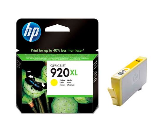 Картридж HP 920XL желтый, CD974AE, фото 